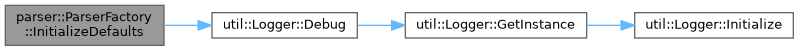 LogViewer: parser::ParserFactory Class Reference